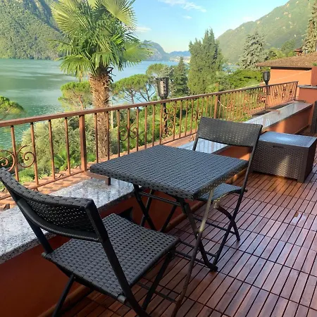 Cosy Penthouse With Stunning View On Lugano Apartament Cima